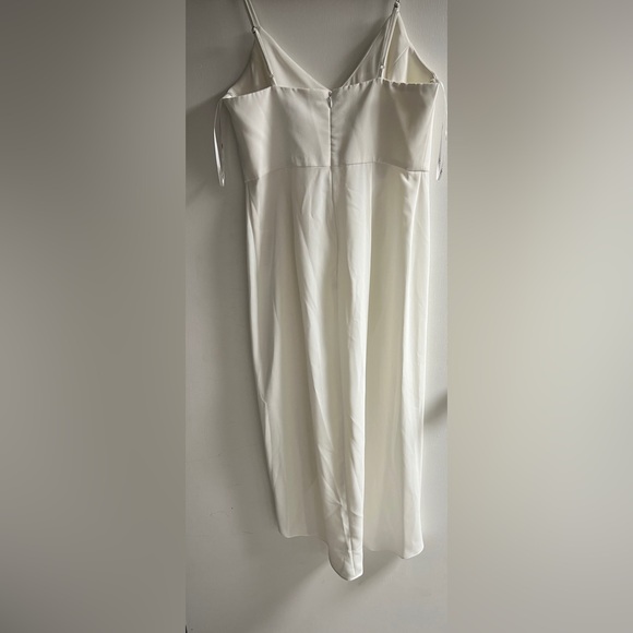 Lulus White Midi Dress - Size Medium - Picture 4 of 6